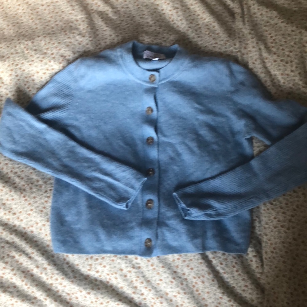 & other stories rib cardigan small
